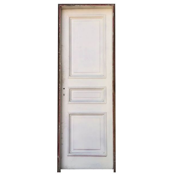 Puerta antigua tipo tablero de cedro