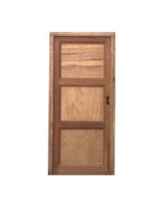 Antigua puerta tablero de madera cedro