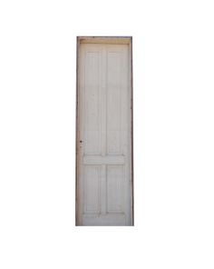 Antigua puerta tablero de madera cedro con marco
