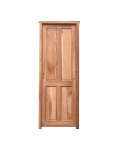 Tres puertas tablero de madera cedro