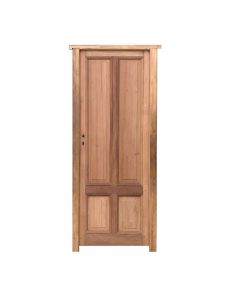 Tres puertas tablero de madera cedro