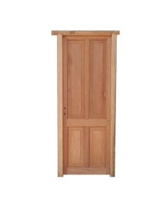 Puerta tablero de madera antigua cedro