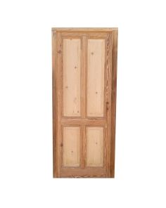 Puerta tablero de madera antigua pinotea
