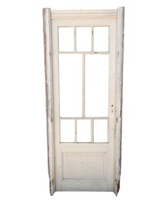 Antigua puerta griega de madera cedro 