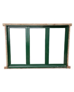 Antiguo paño fijo de madera cedro con marco