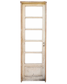 Antigua puerta de madera cedro 
