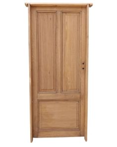 Antigua puerta tablero de madera cedro