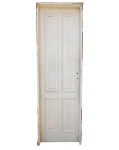Puerta antigua tipo tablero de cedro