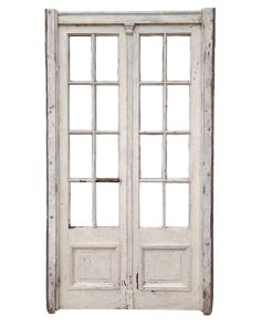 Puerta de madera cedro con marco