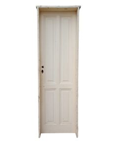 Antigua puerta tablero de madera cedro