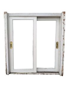 Ventana corrediza de madera cedro con DVH