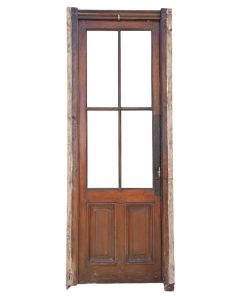 Puerta crucero de madera antigua cedro