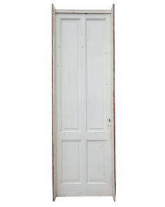 Puerta tablero de madera antigua con marco