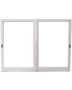 Puerta corrediza de madera cedro sin marco