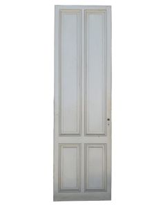 Antigua hoja de puerta tablero de madera cedro