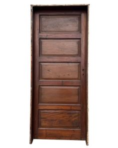 Tres puertas tablero de madera cedro