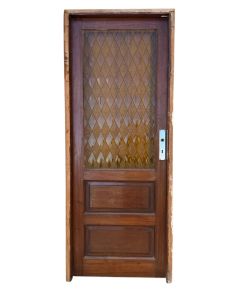 Antigua puerta petit de madera cedro 